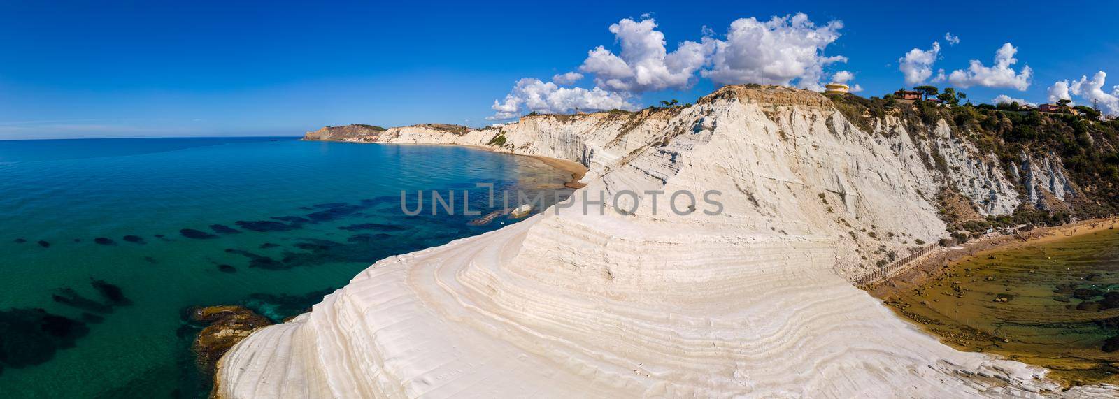 Sicilia Scala dei Turchi Stair of the Turks white coastline, Sicily by fokkebok