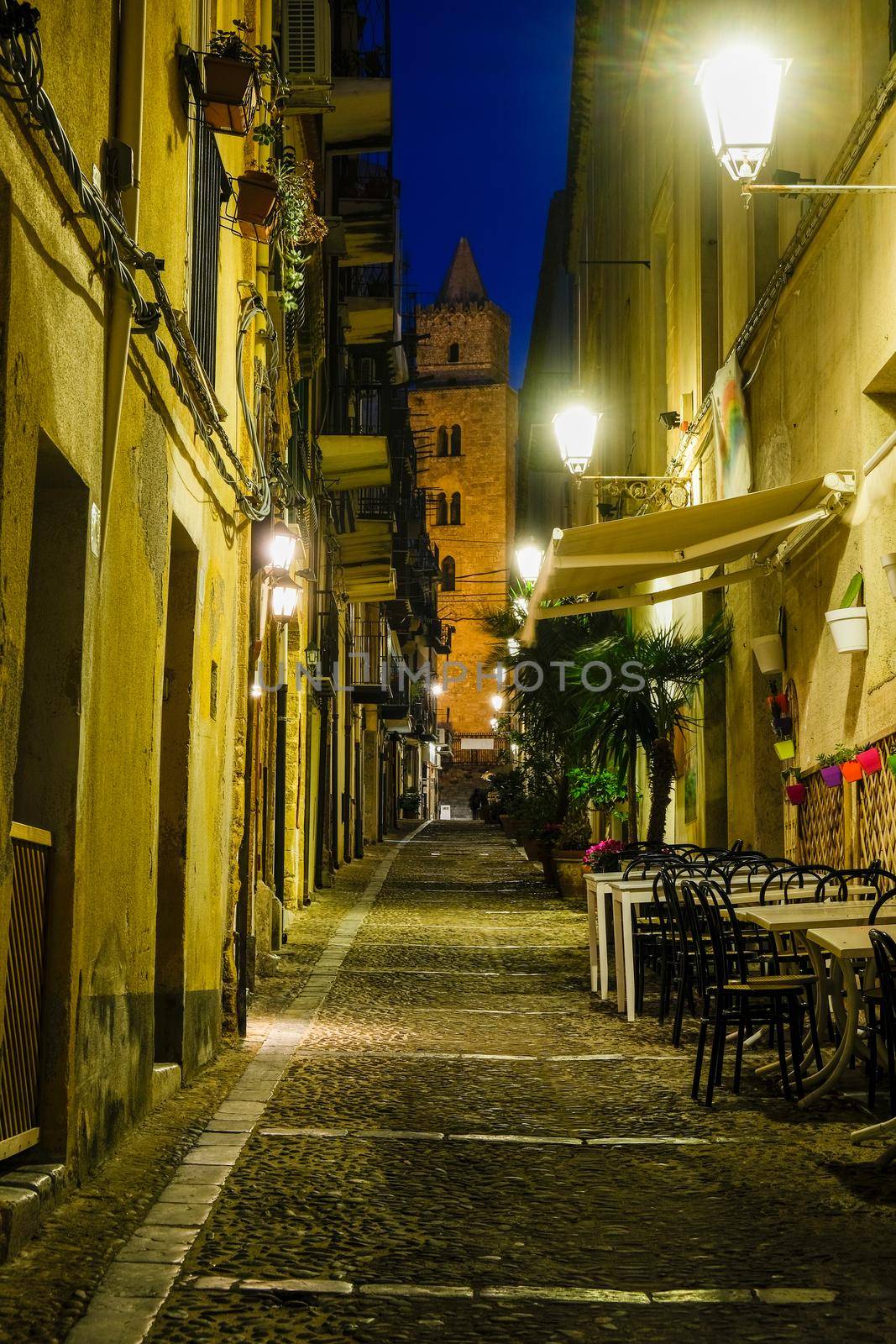 Cefalu, medieval village of Sicily island, Province of Palermo, Italy by fokkebok