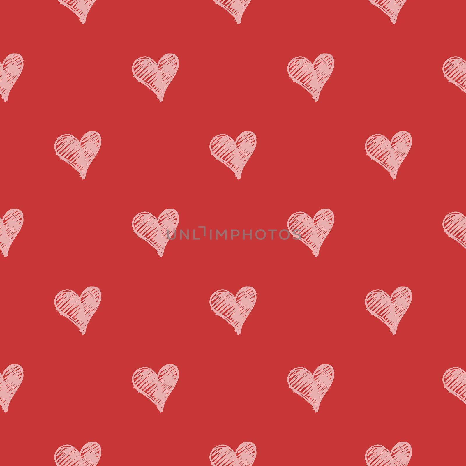 Heart shaped Seamless pattern for valentine's day, mother's day celebrations. Love related items. Home decoration printable. Design element, invitation, celebration related printable card by mrceviz