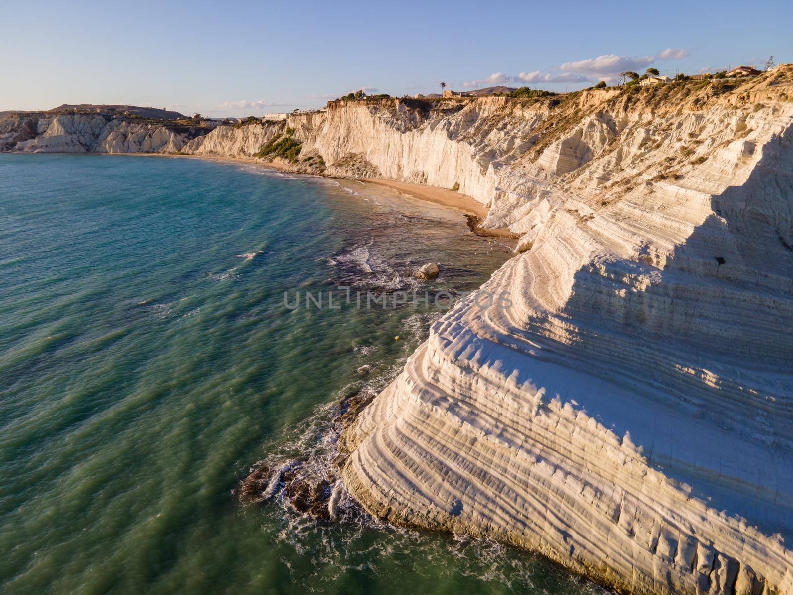 Sicilia Scala dei Turchi Stair of the Turks white coastline, Sicily by fokkebok