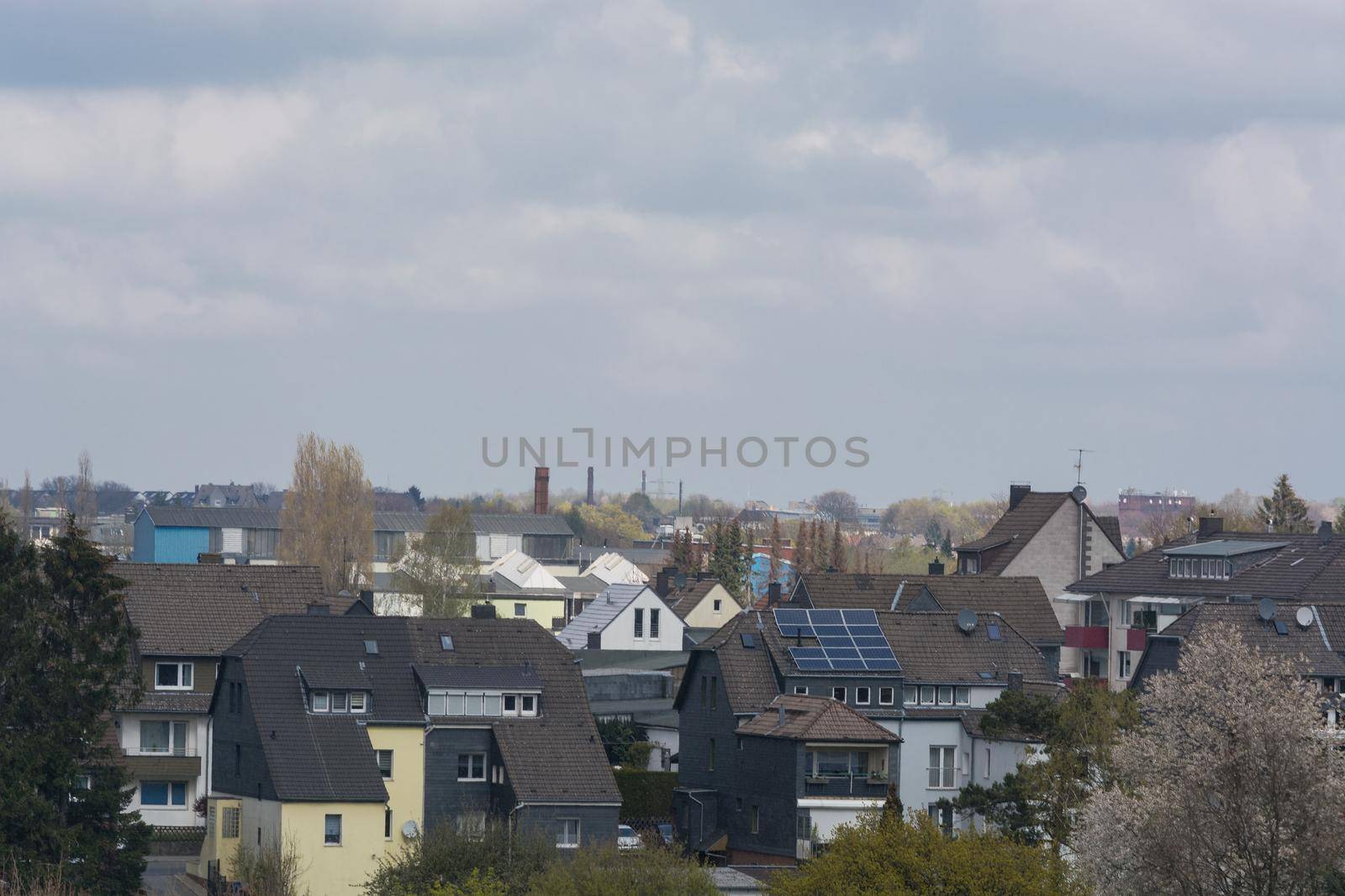 Panoramic view of the city of Velbert        by JFsPic