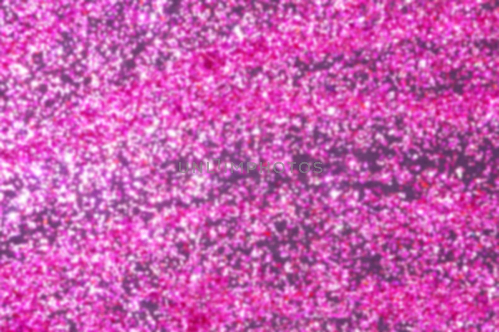 blurred shiny pink abstraction for festive background. by Annado