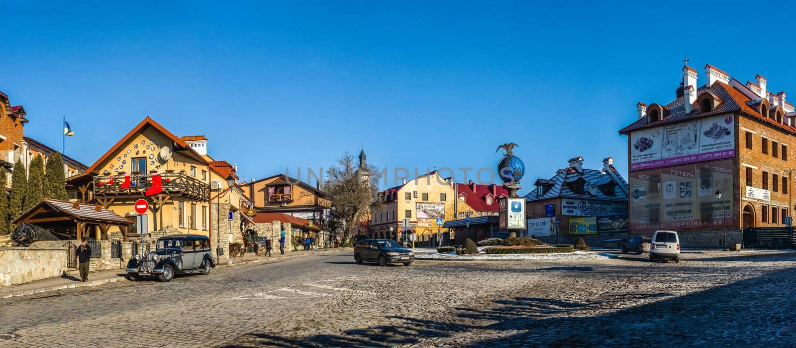 The old street of Kamianets-Podilskyi, Ukraine by Multipedia