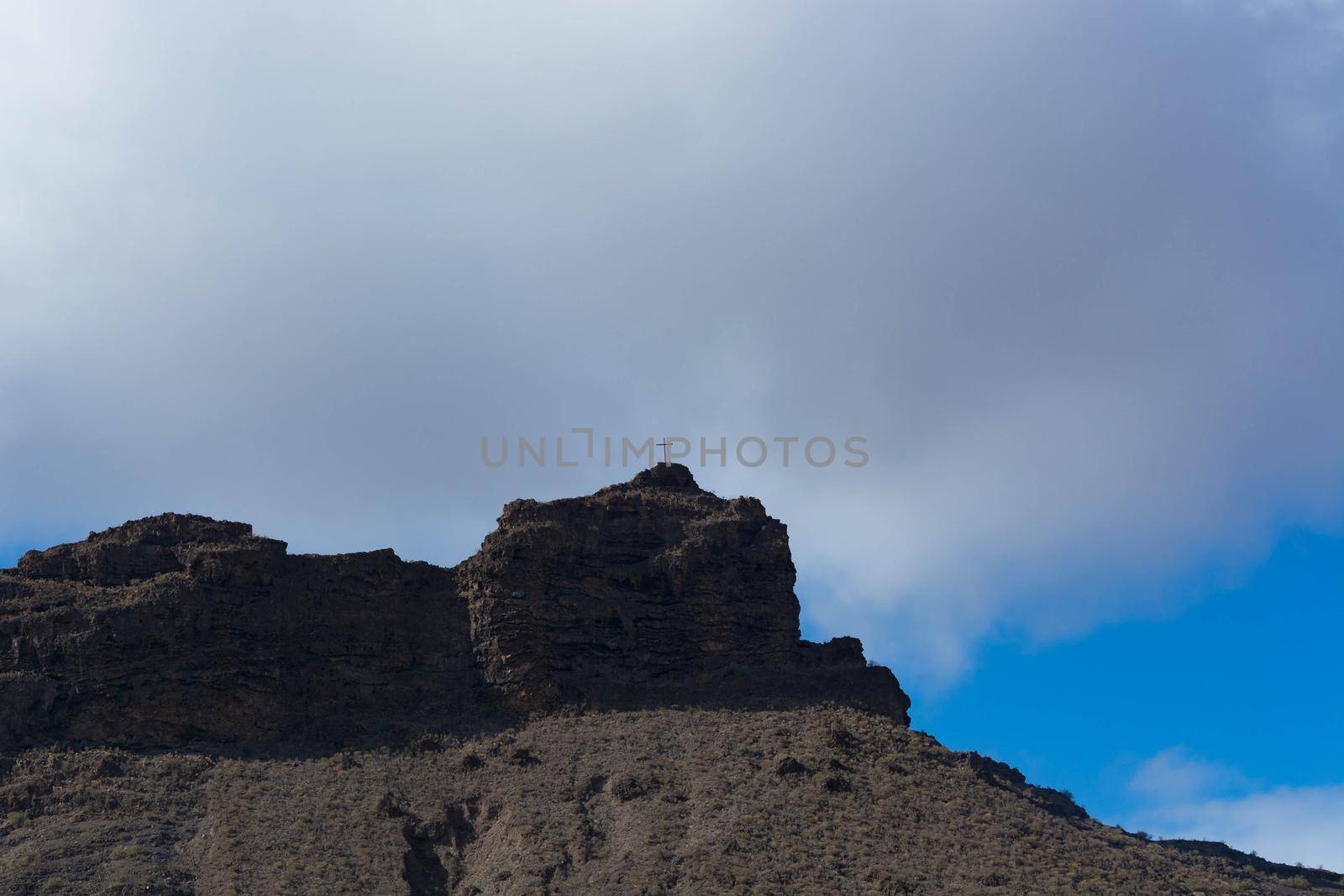 Panorama Gran Canaria Mogan mountains by JFsPic