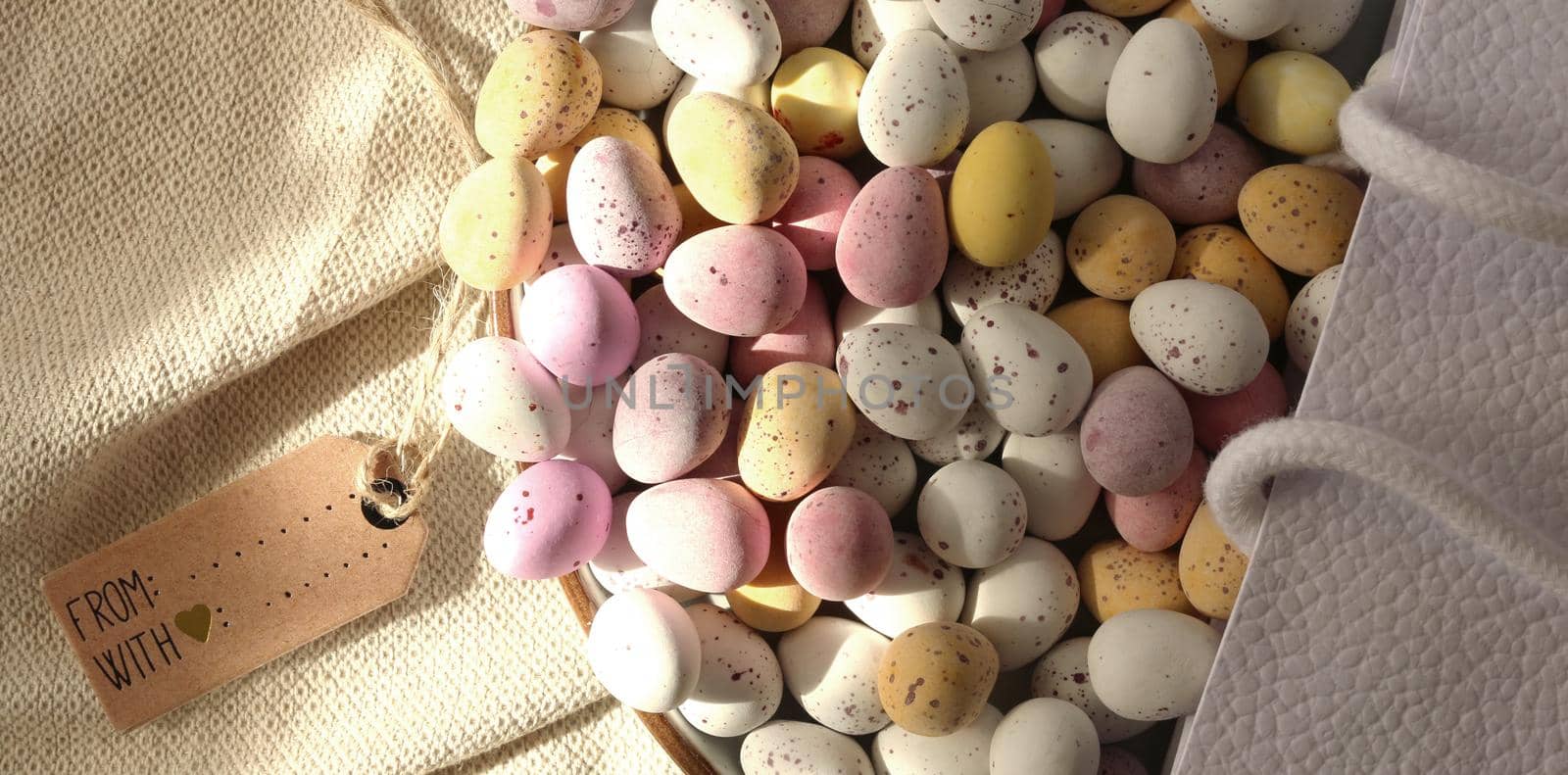 Easter eggs background by NelliPolk