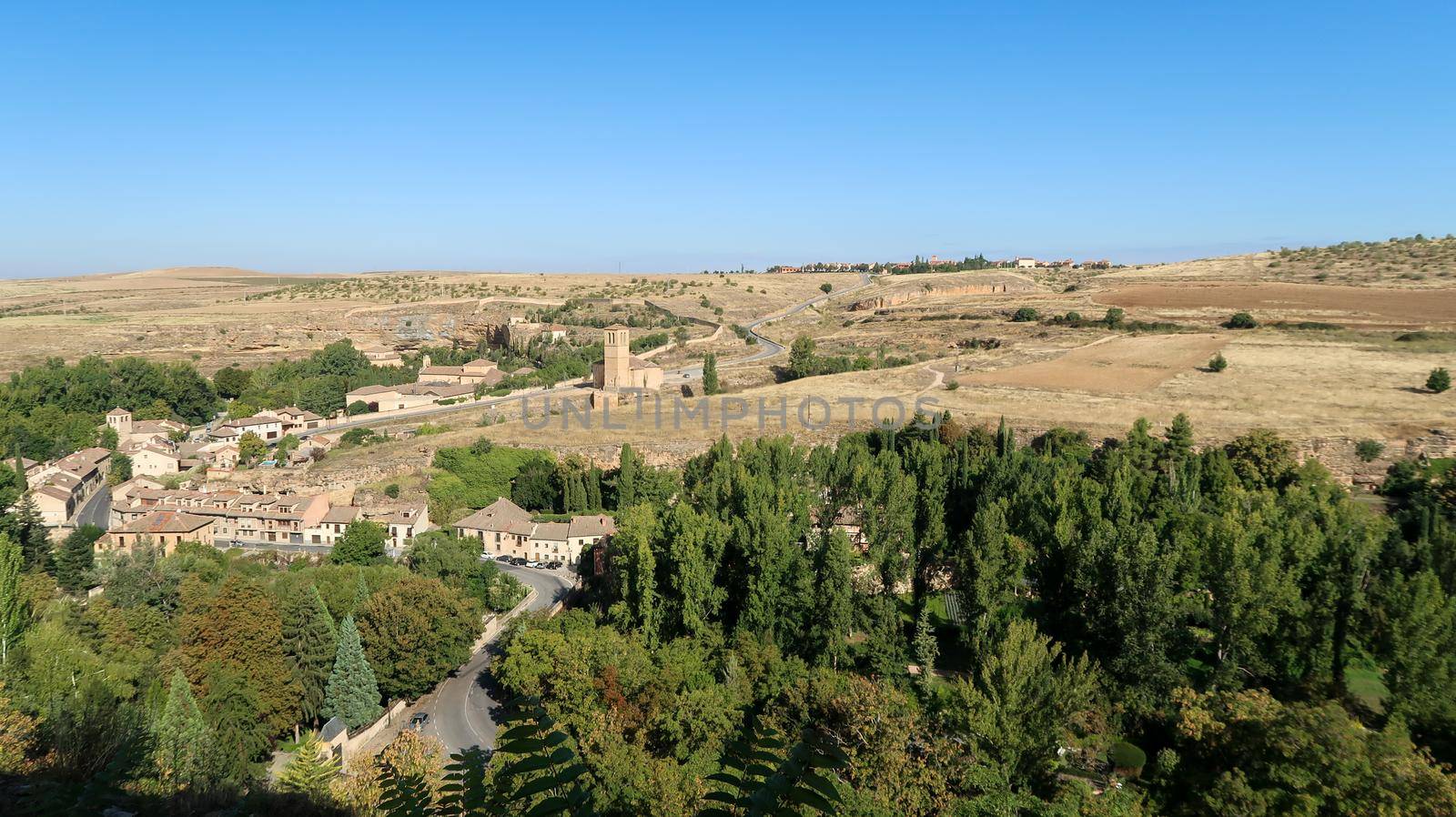 Mirador del Valle del Eresma (Viewpoint of the Eresma valley) in Segovia, Spain by codrinn