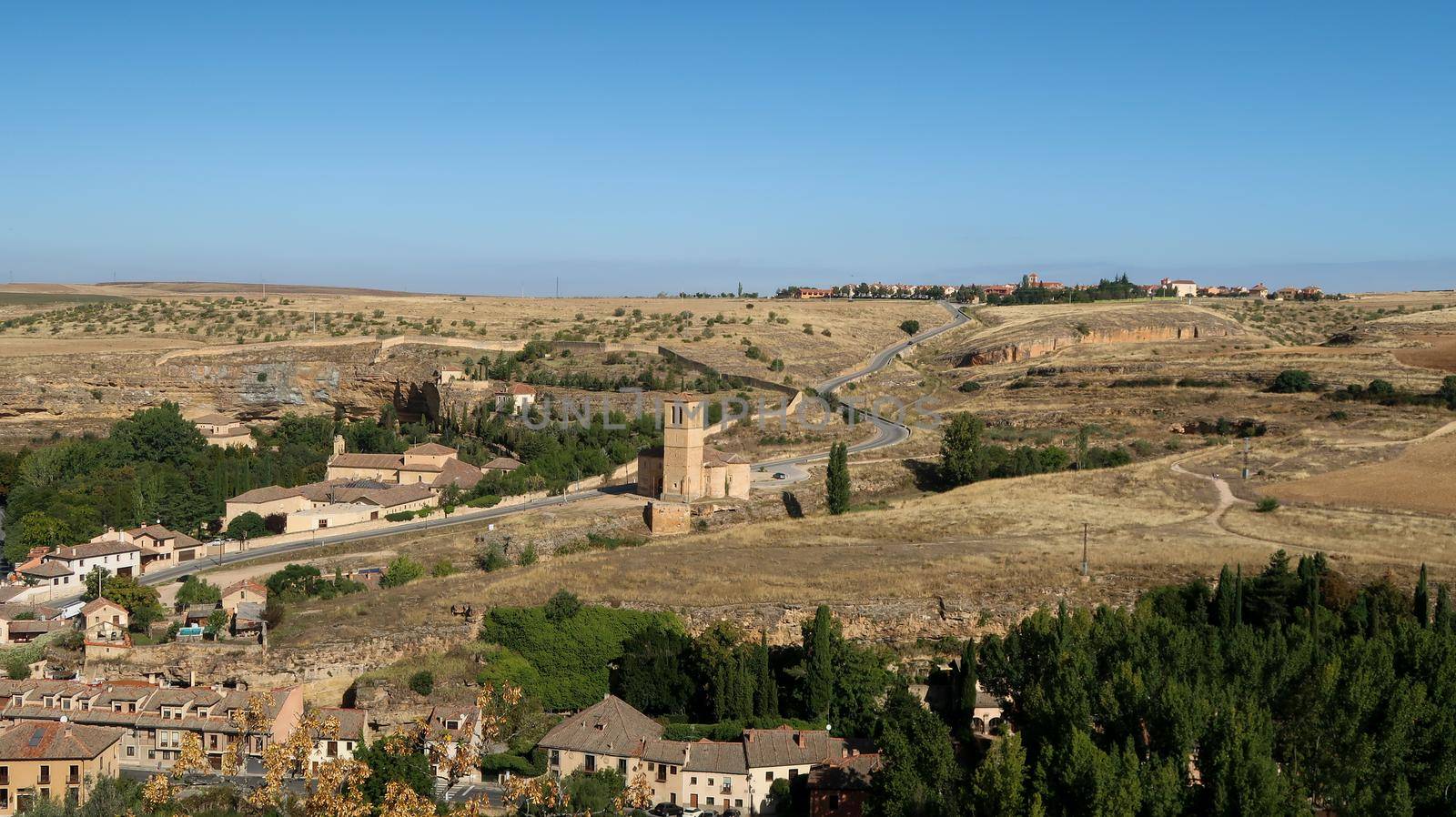 Mirador del Valle del Eresma (Viewpoint of the Eresma valley) in Segovia, Spain by codrinn