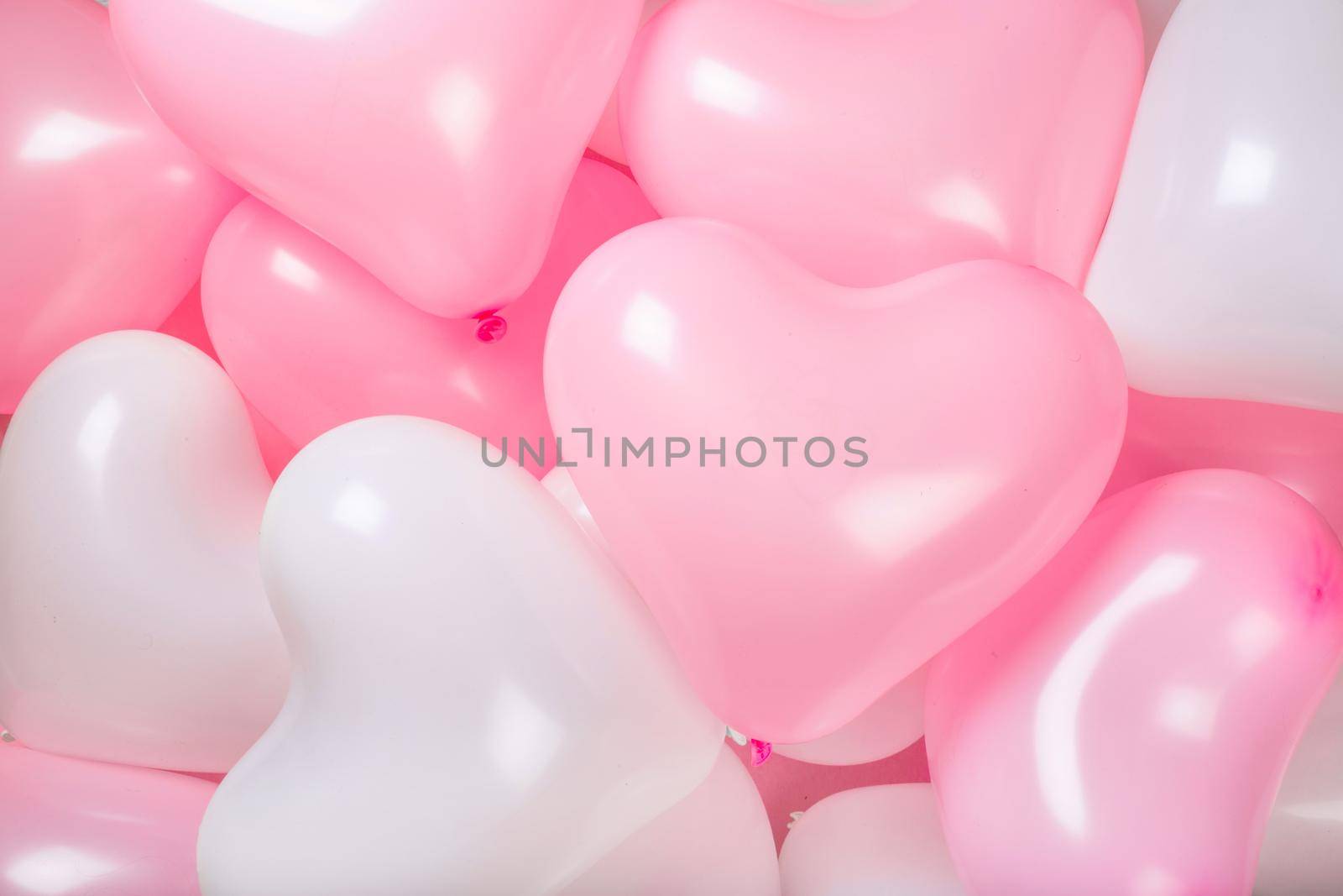 Valentine day heart balloons by destillat