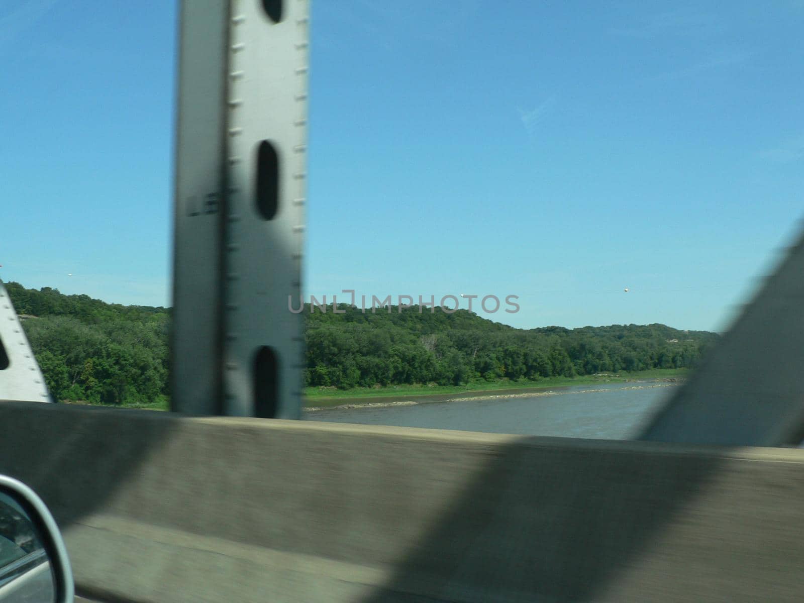 Missouri River Bridge in Missouri