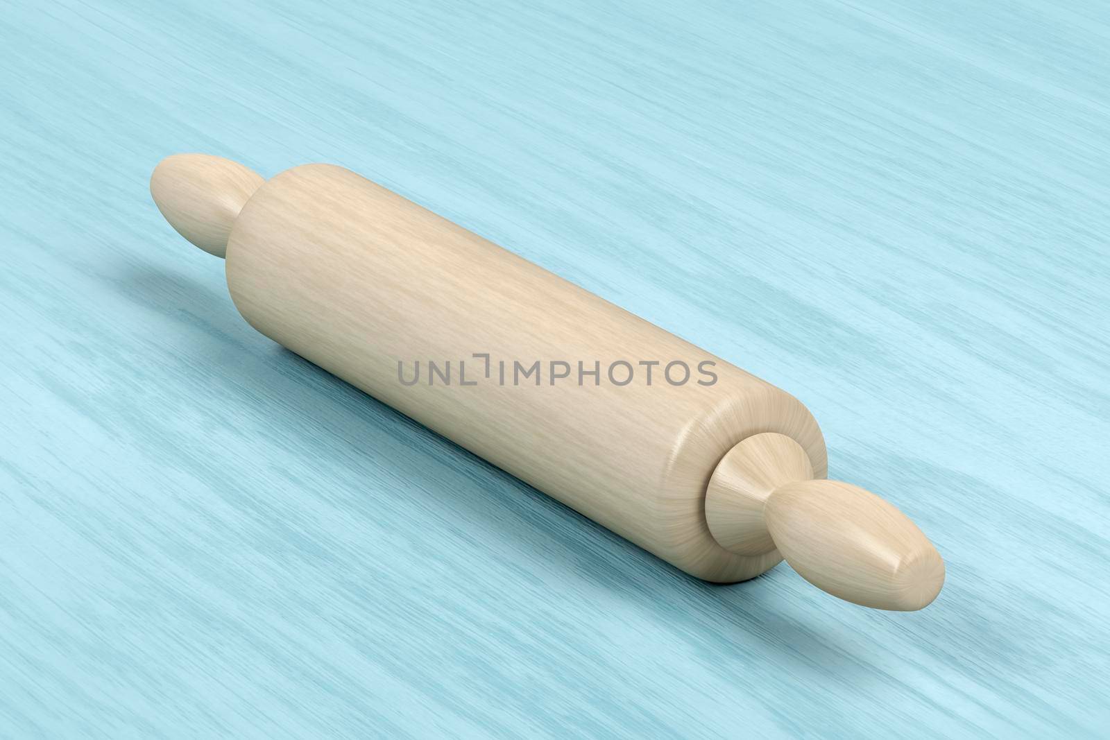 Wooden rolling pin by magraphics