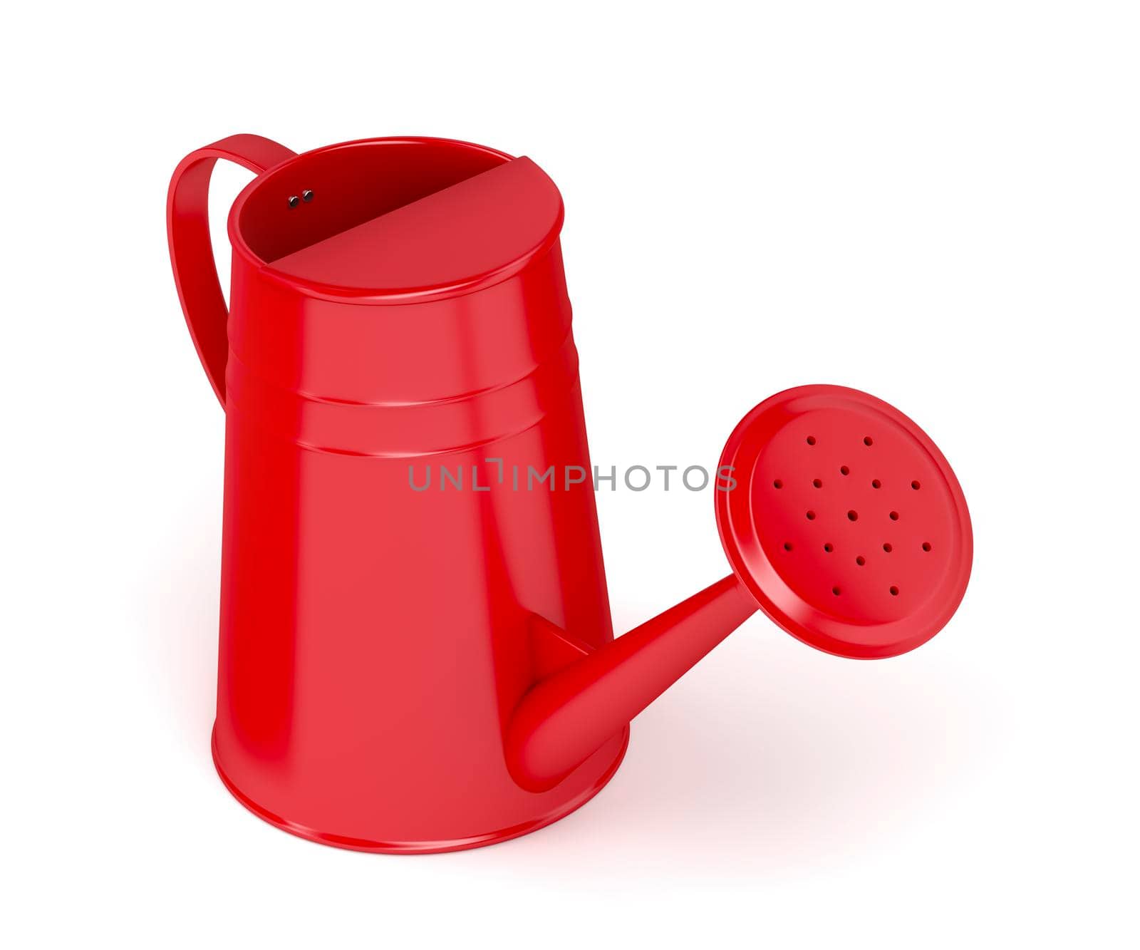 Red watering can by magraphics