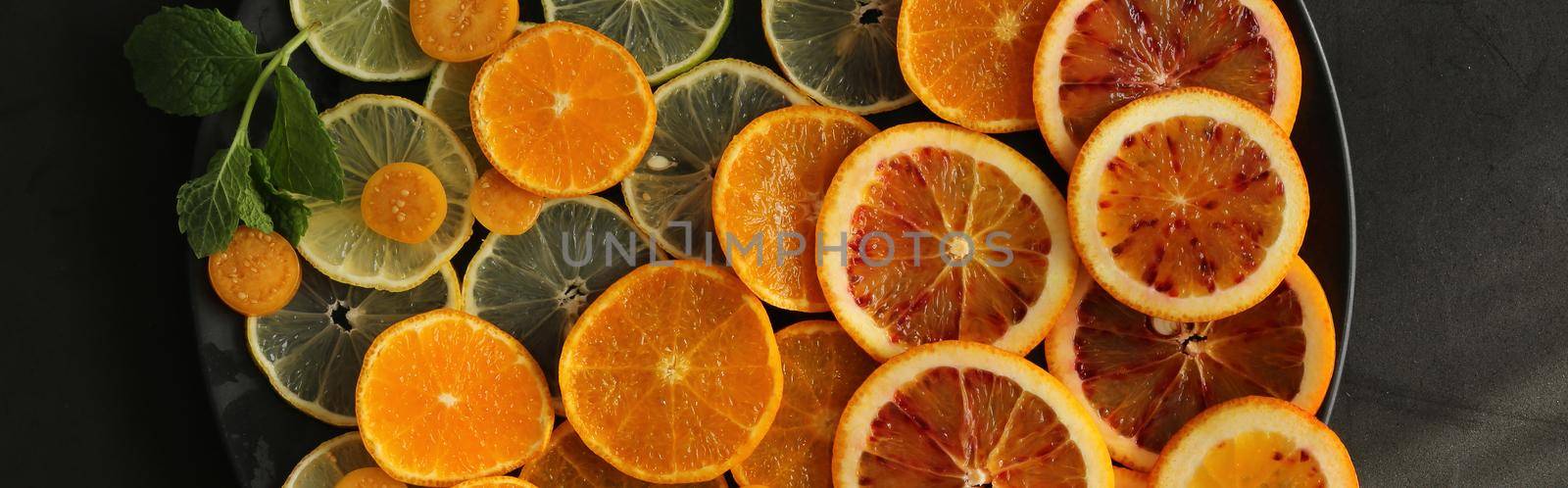 Clices of citrus by NelliPolk