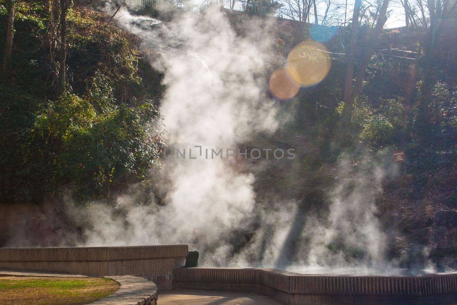 Views of Hot Springs National Park in Arkansas