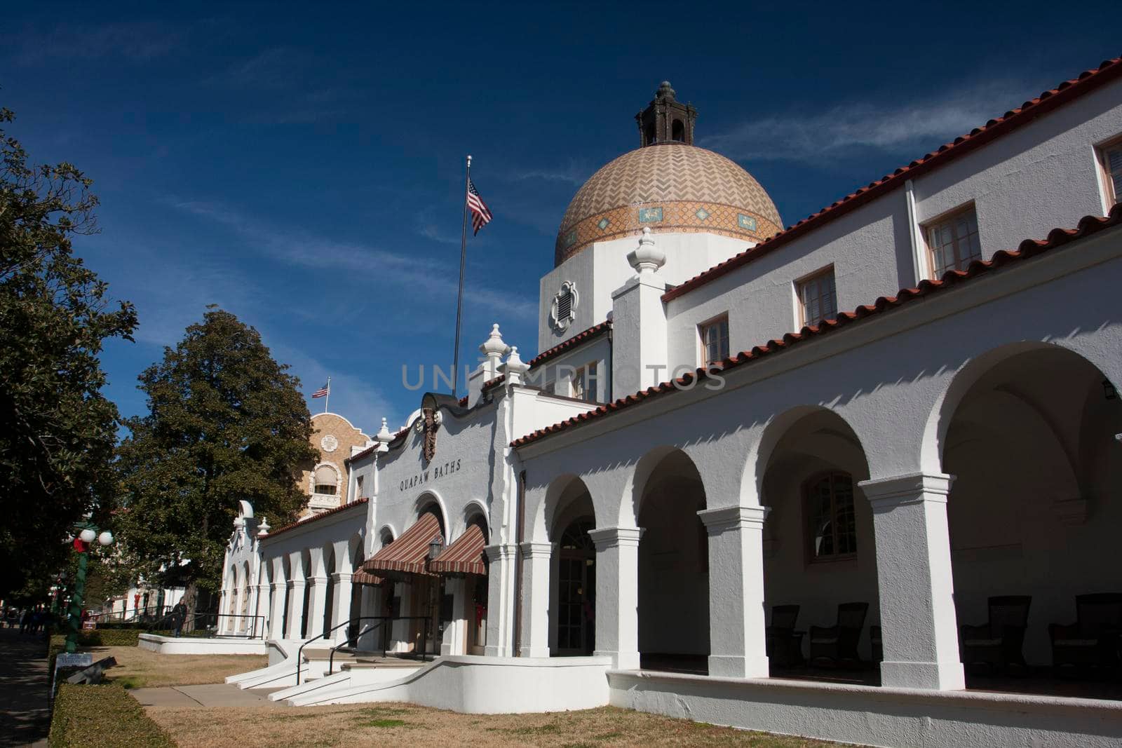 Views of Hot Springs National Park in Arkansas