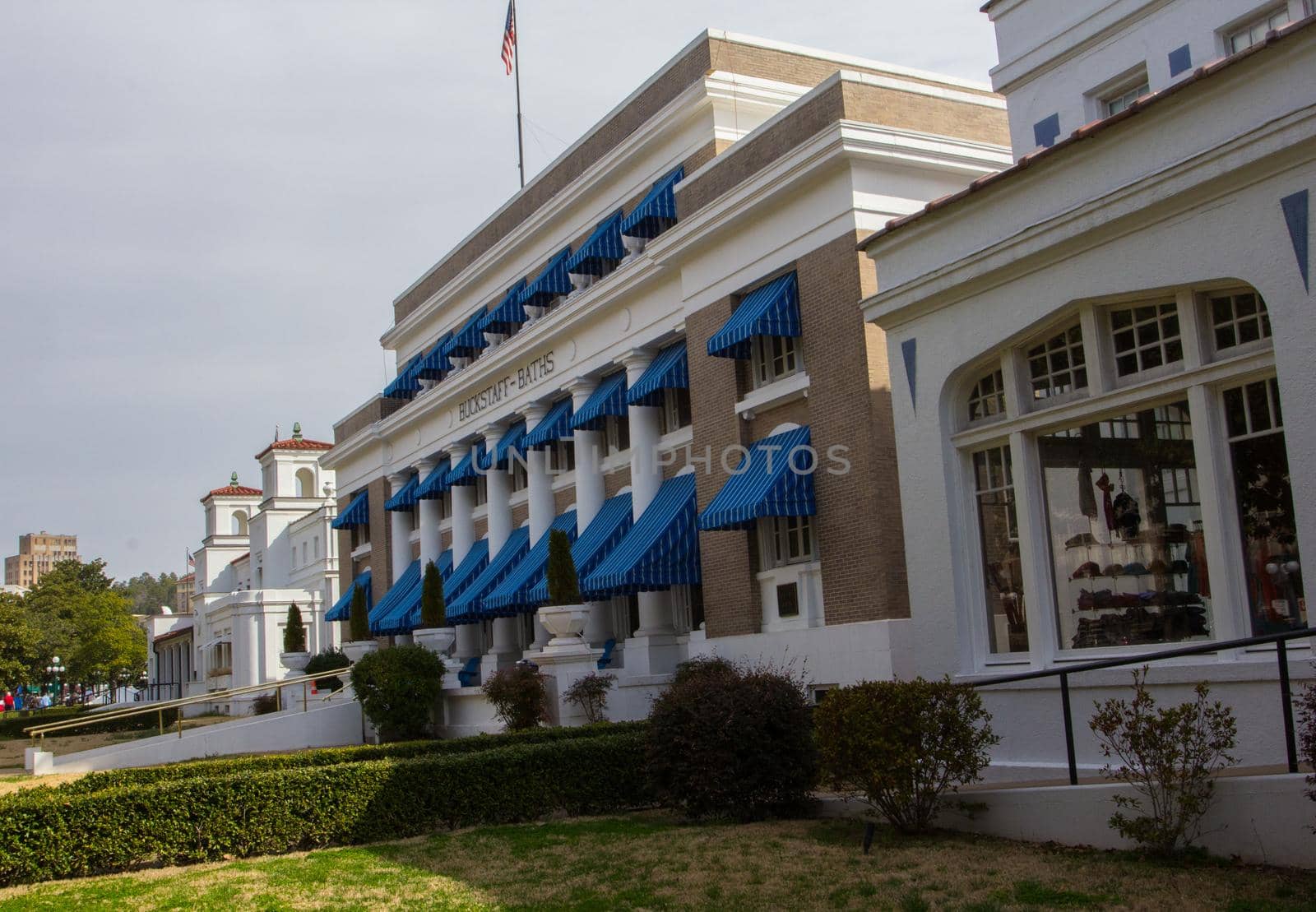Views of Hot Springs National Park in Arkansas