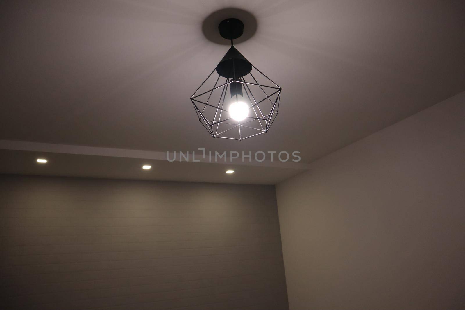 Chandelier on the ceiling by SemFid