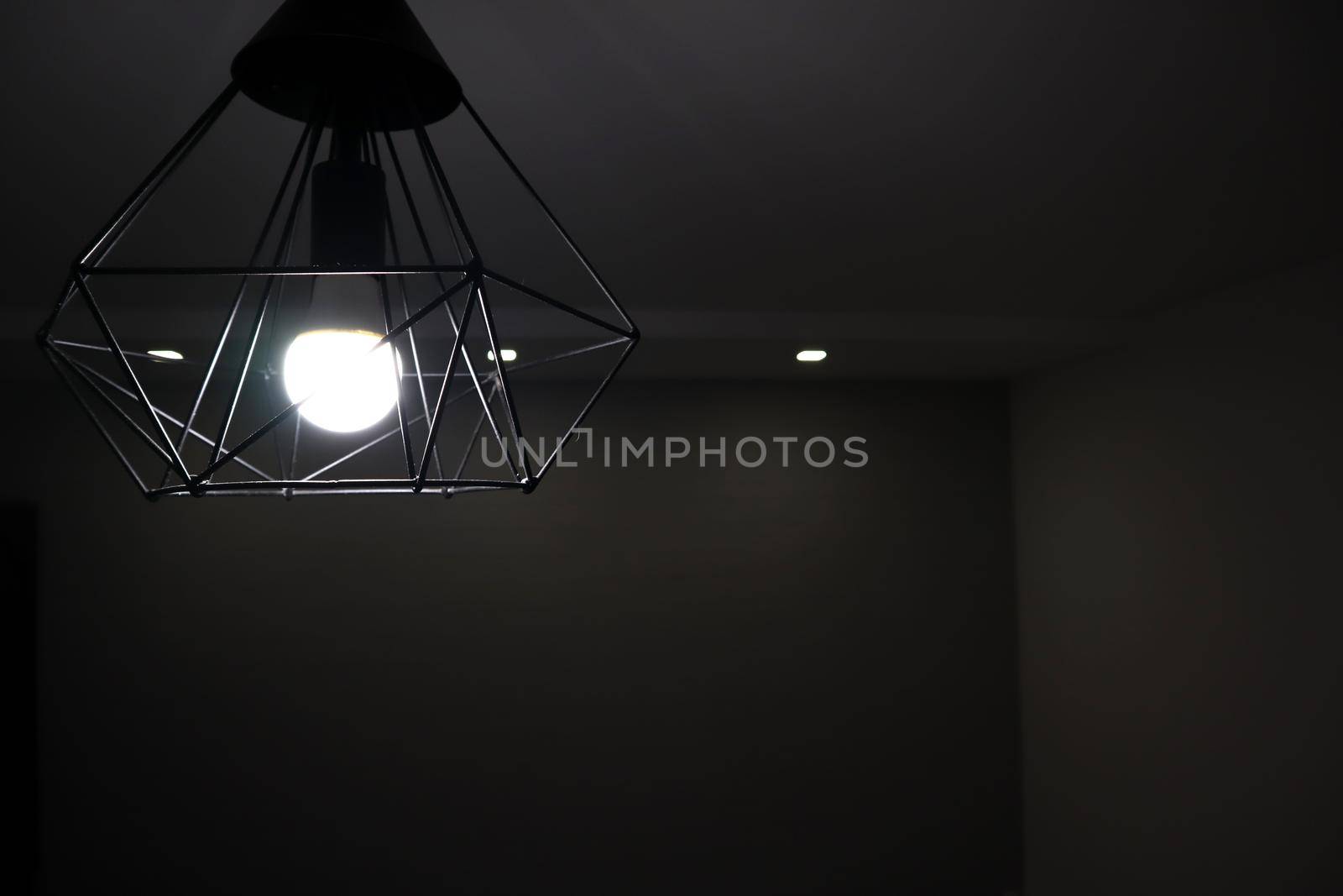 Chandelier on the ceiling by SemFid