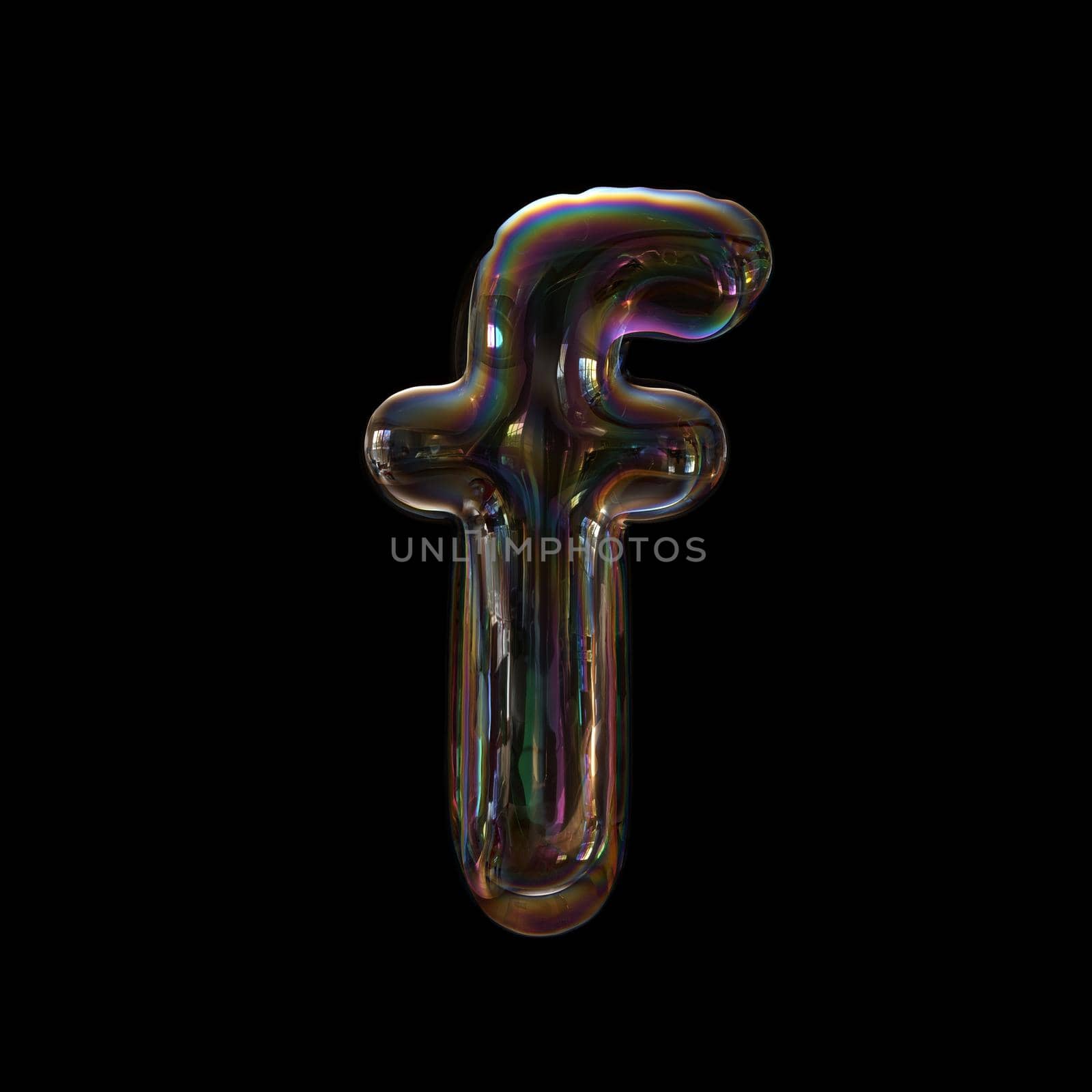 bubble writing 3d font F - Lowercase 3d letter isolated on a black background.
This 3d font collection is well-suited for various creative projects including but not limited to : Childhood. events. nature...