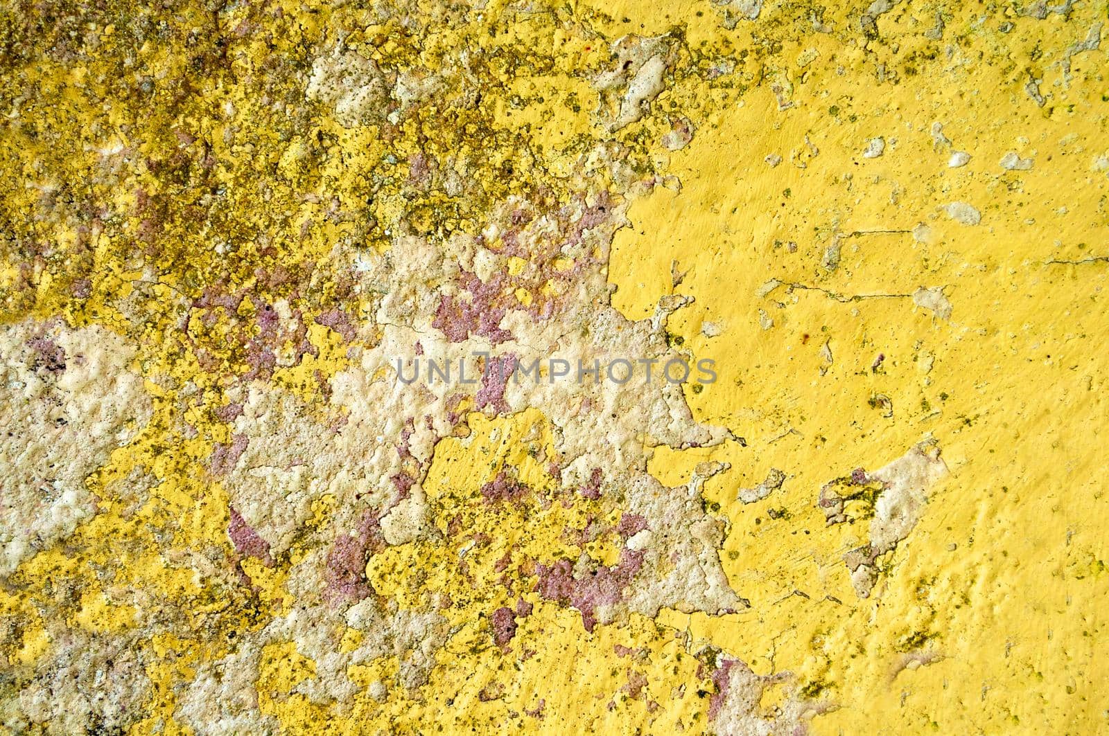 The aged surface of the wall is characterized by irregularities and roughness.Texture or background