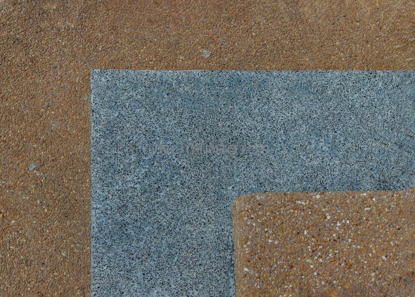 Geometry square cement floor. Abstract background, Copy space, No focus, specifically