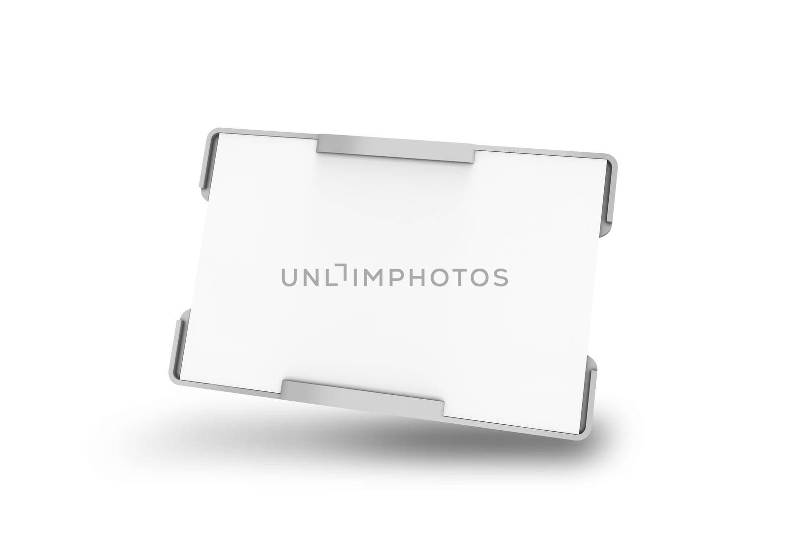 Horizontal Corporate ID Card Holder Mockup