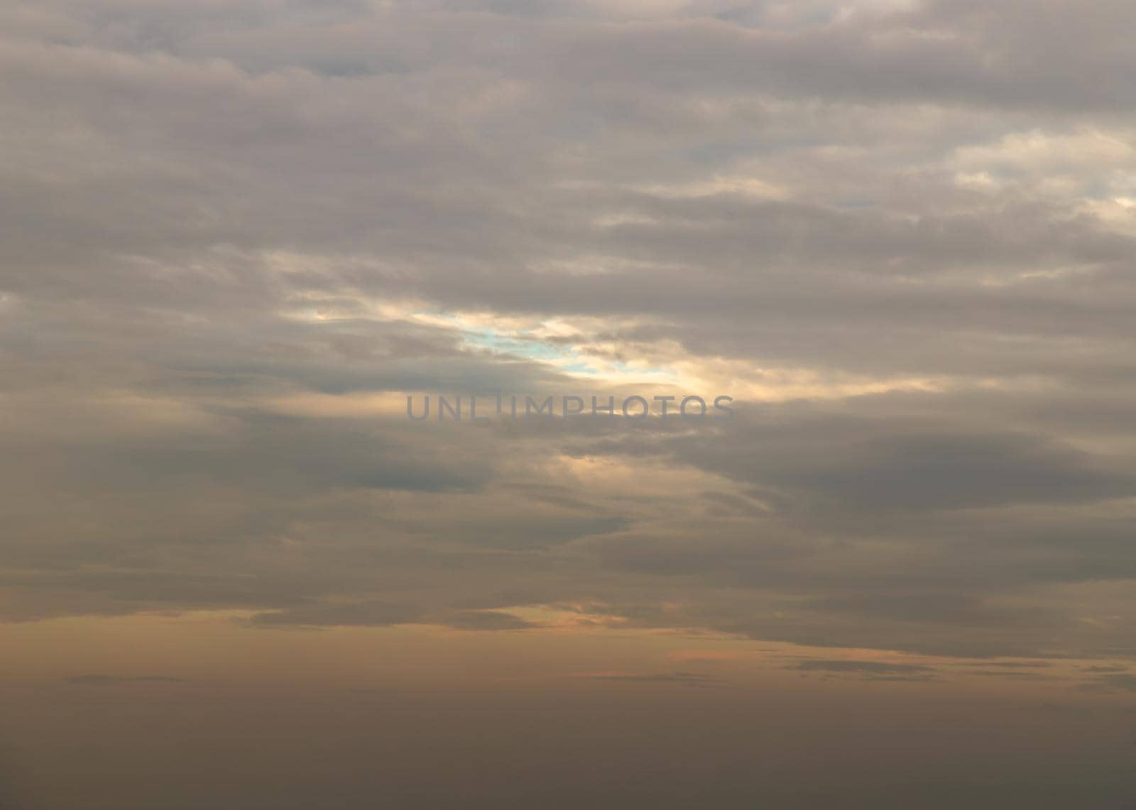 The softness of the beautiful sky. Light blue clouds on background, Relaxing feeling and inspirational. Copy space, No focus, specifically.