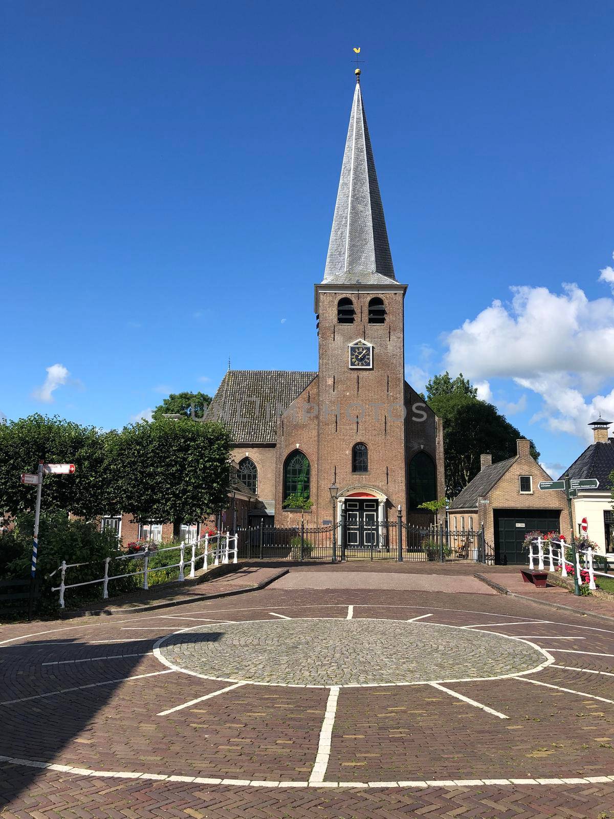 Church in IJlst Friesland, The Netherlands