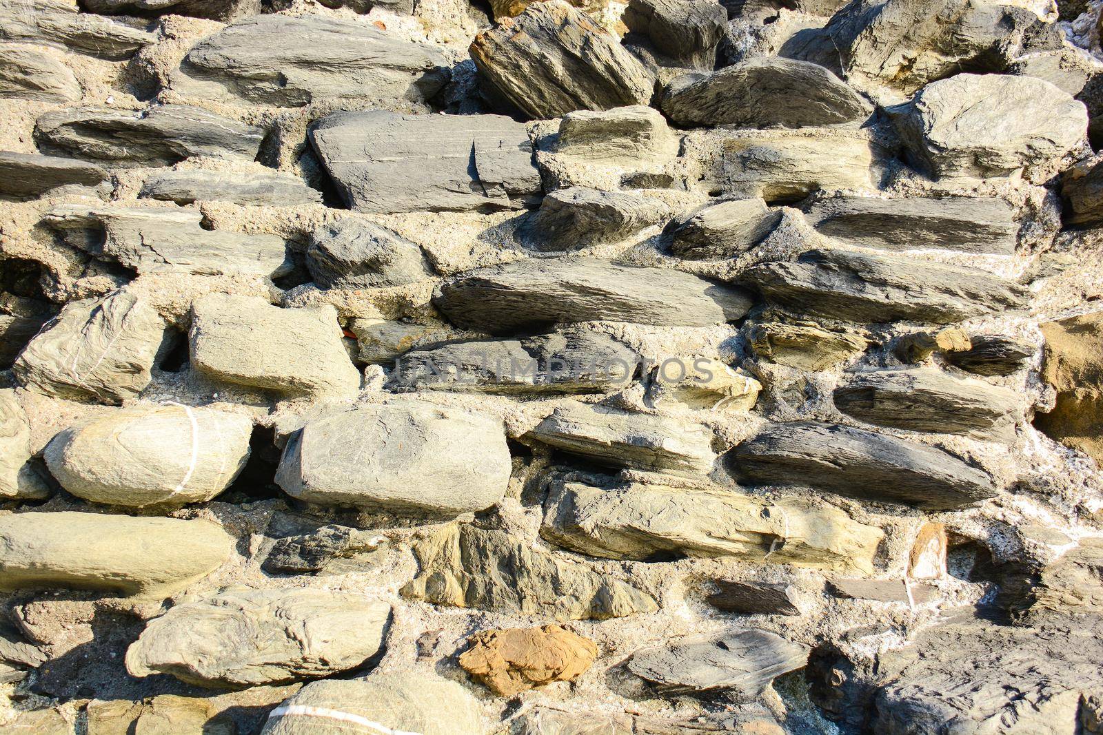 stones wall as background