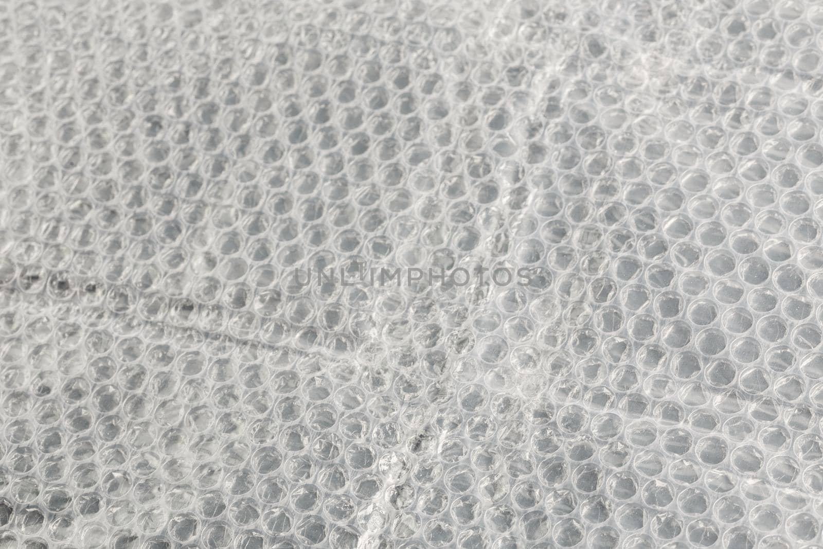 air bubble wrap - real life close-up flat texture and background