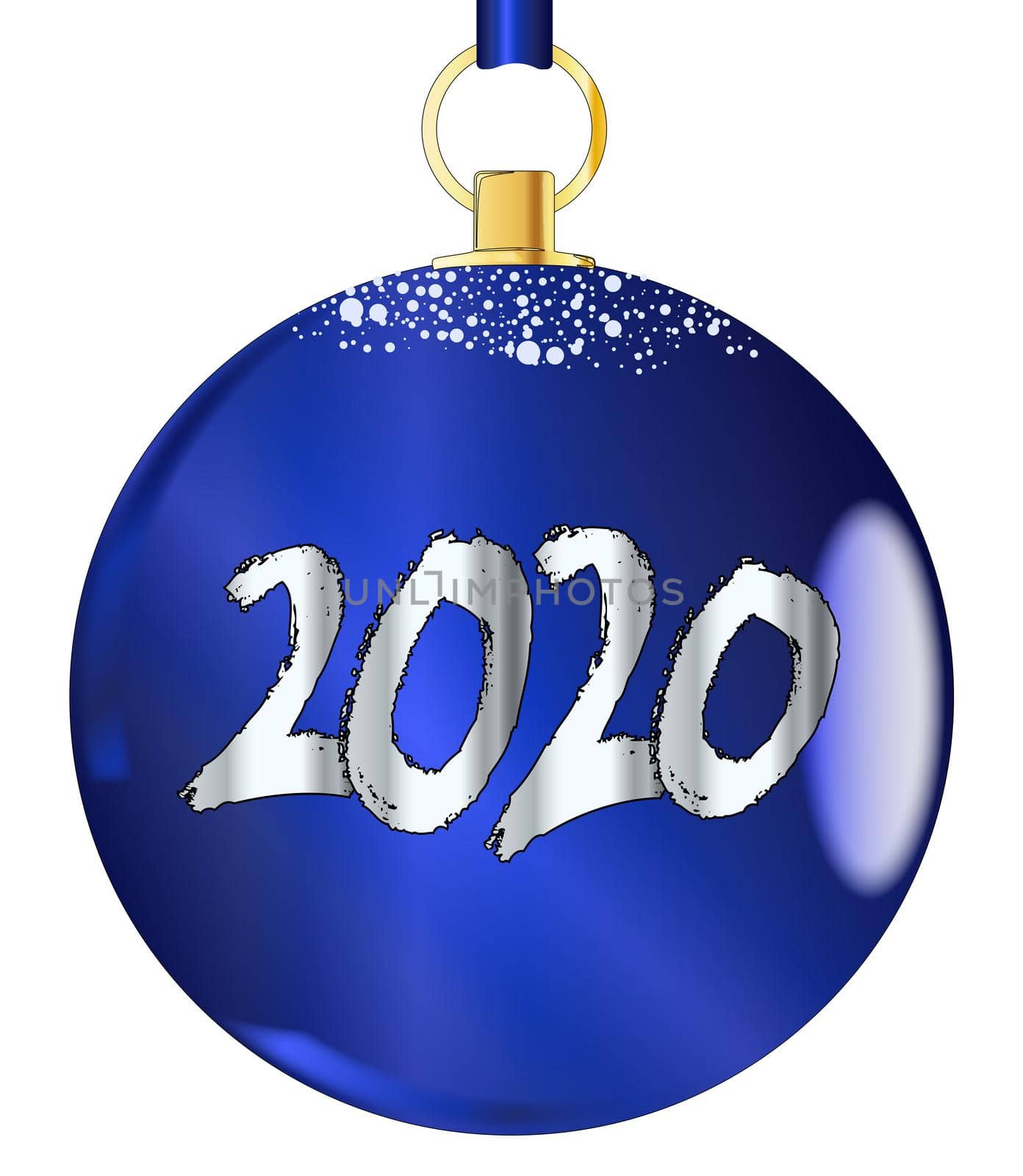 2020 Christmas Decoration Baible by Bigalbaloo