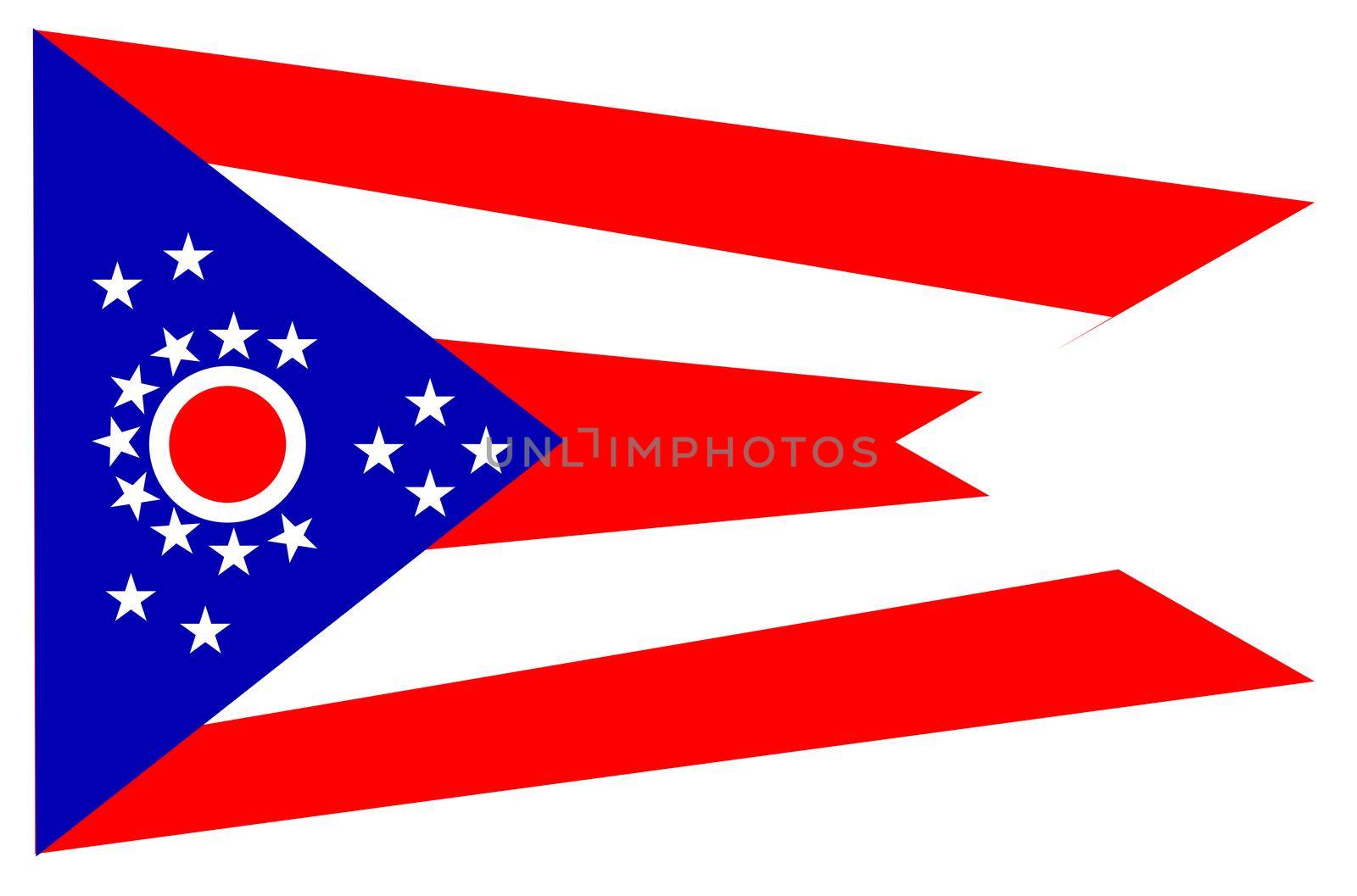 The Ohio State Flag by Bigalbaloo