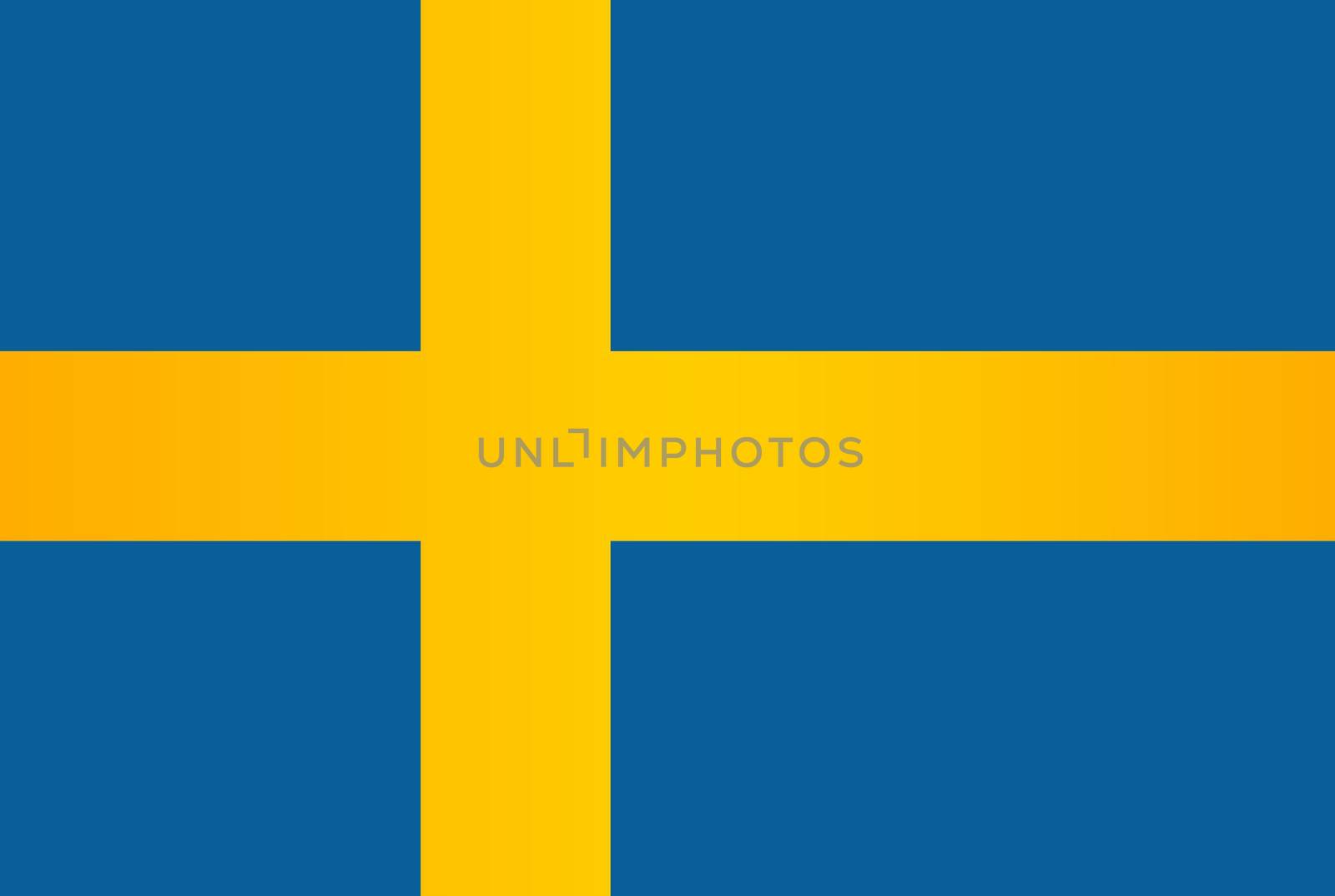 Flag of Sweden by Bigalbaloo