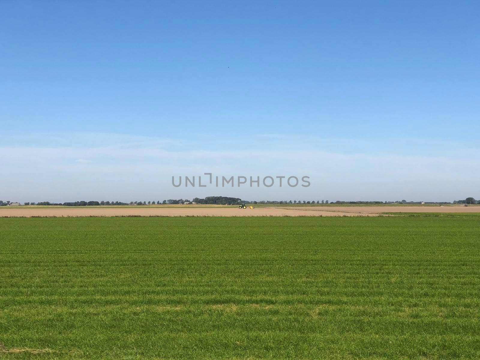 Farmland around Electra in Groningen, The Netherlands