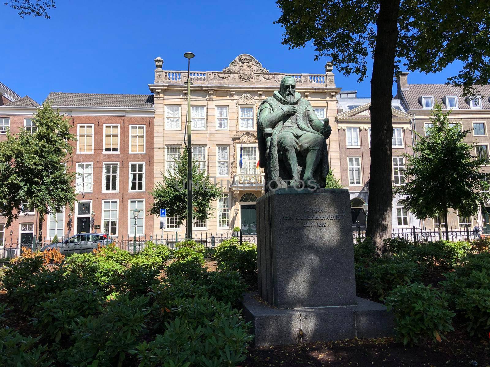 Johan van oldenbarnevelt statue  by traveltelly