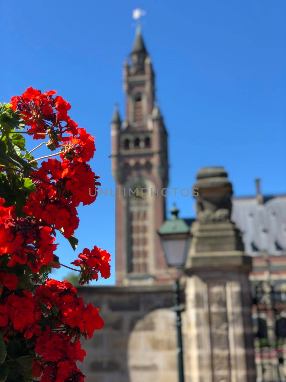 The Peace Palace an international law administrative building in The Hague, the Netherlands