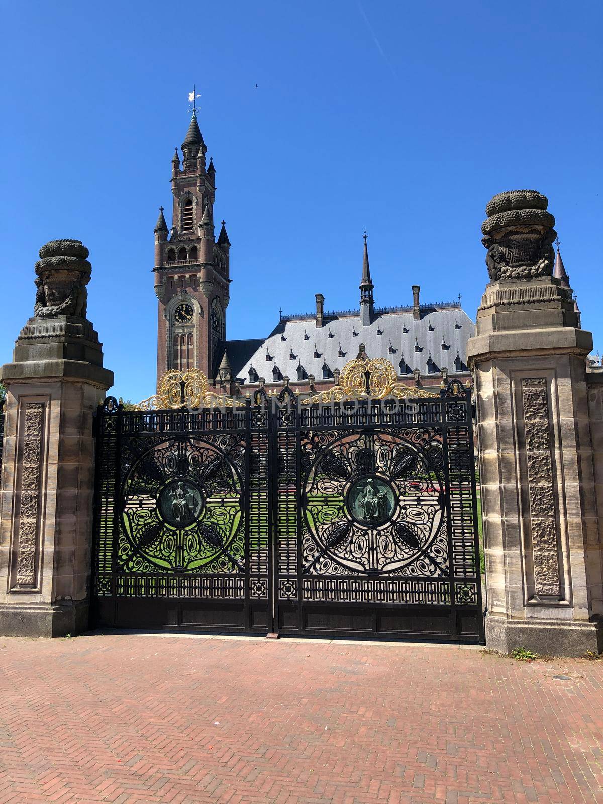 The Peace Palace an international law administrative building in The Hague, the Netherlands