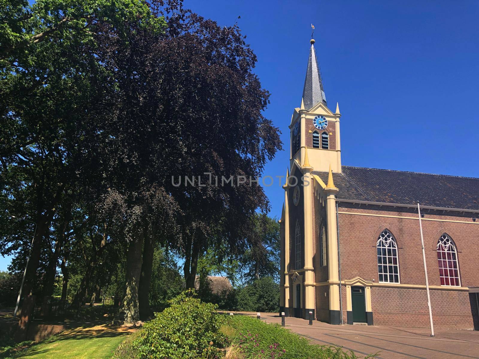 Church in Eastermar, Friesland, The Netherlands