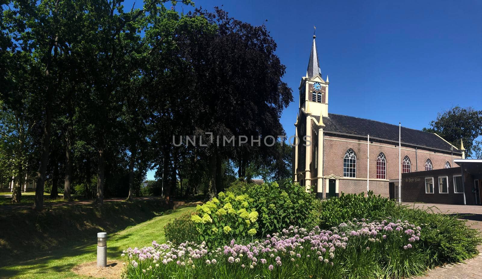 Church in Eastermar, Friesland, The Netherlands