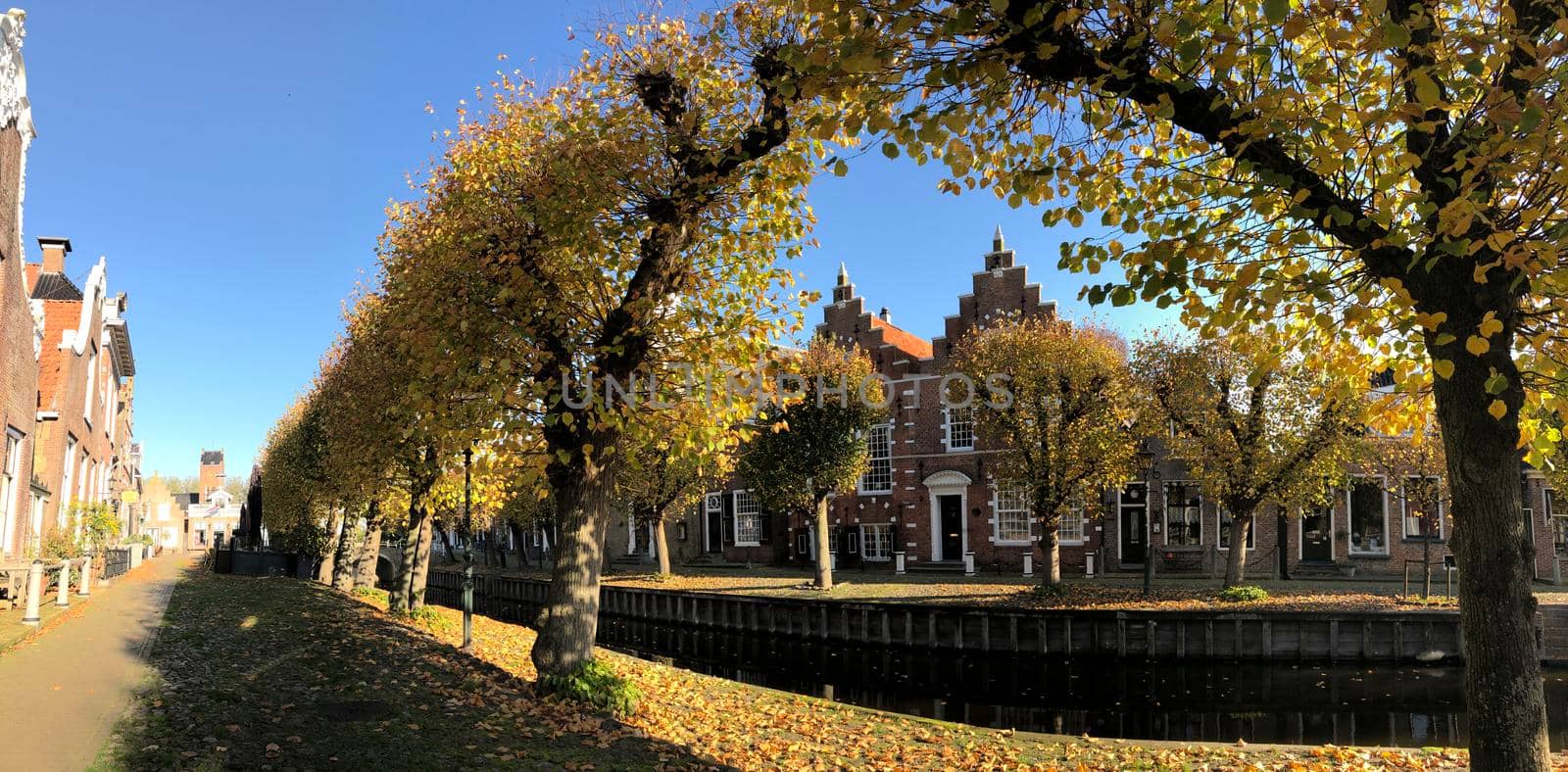 Panorama from autumn in Sloten by traveltelly