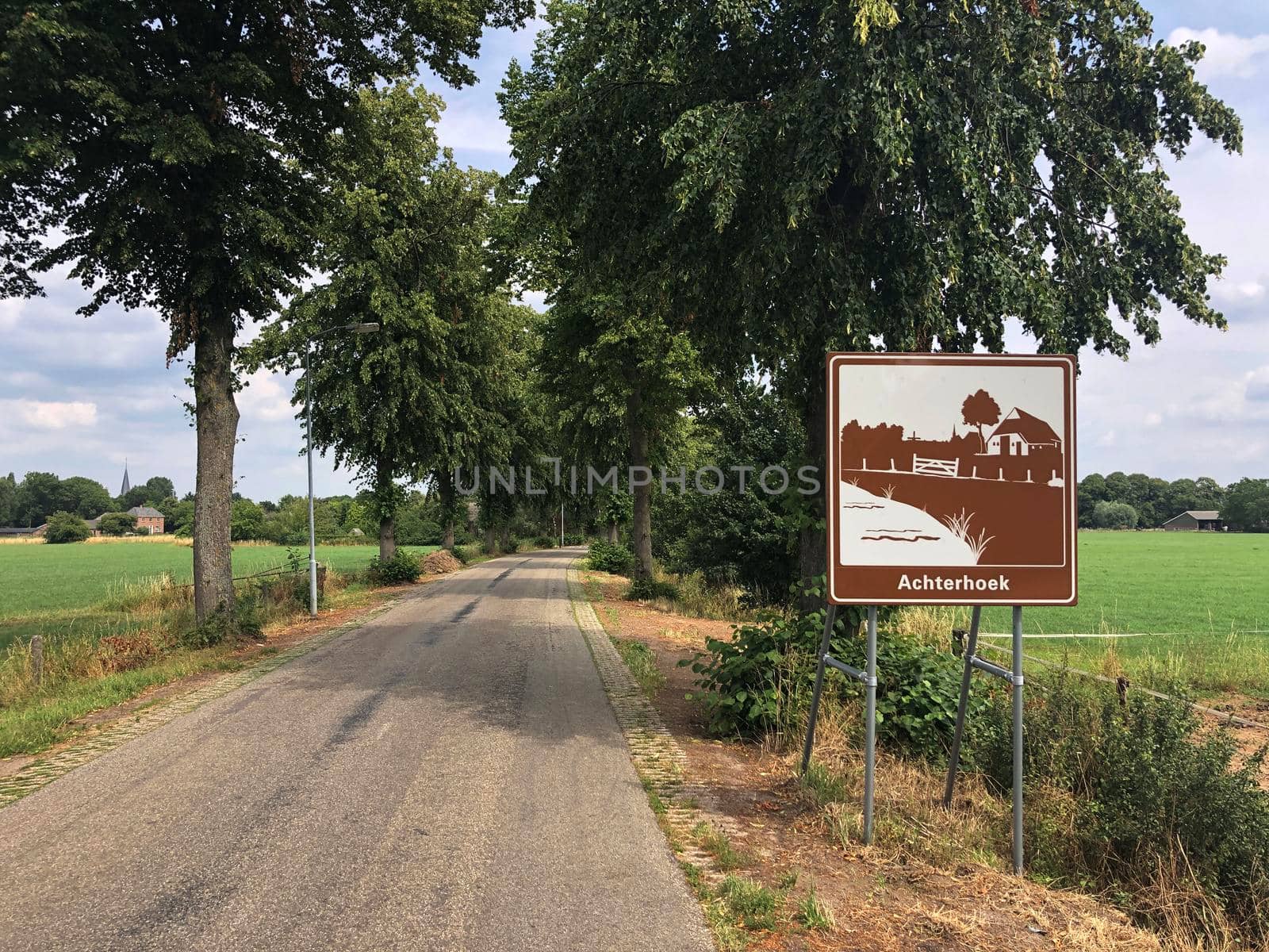 Achterhoek sign in Gelderland, The Netherlands by traveltelly
