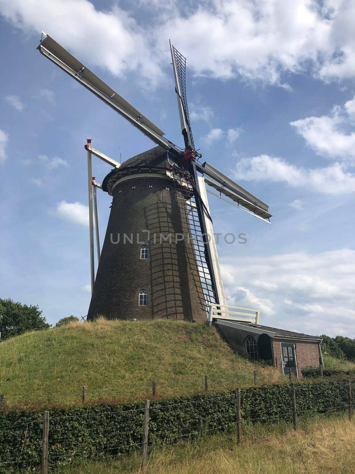 Bronkhorster windmill in The Netherlands