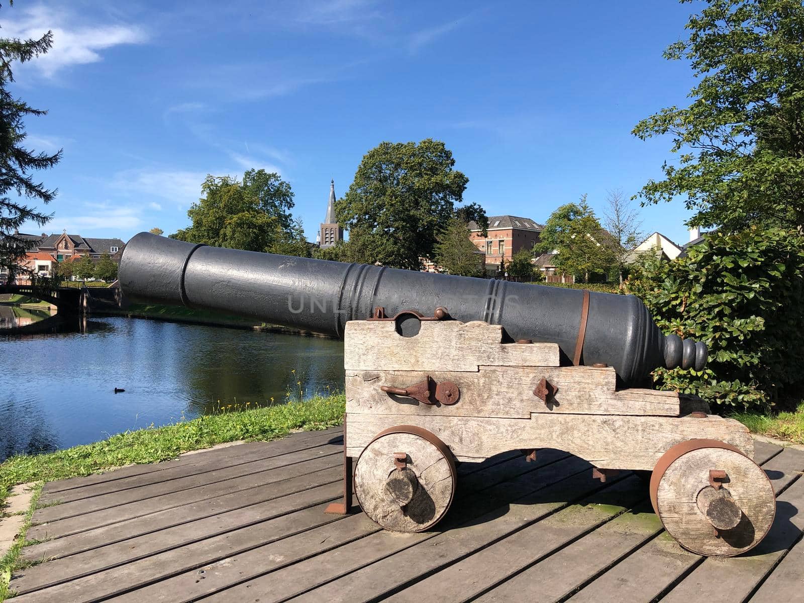 Cannon in Groenlo by traveltelly