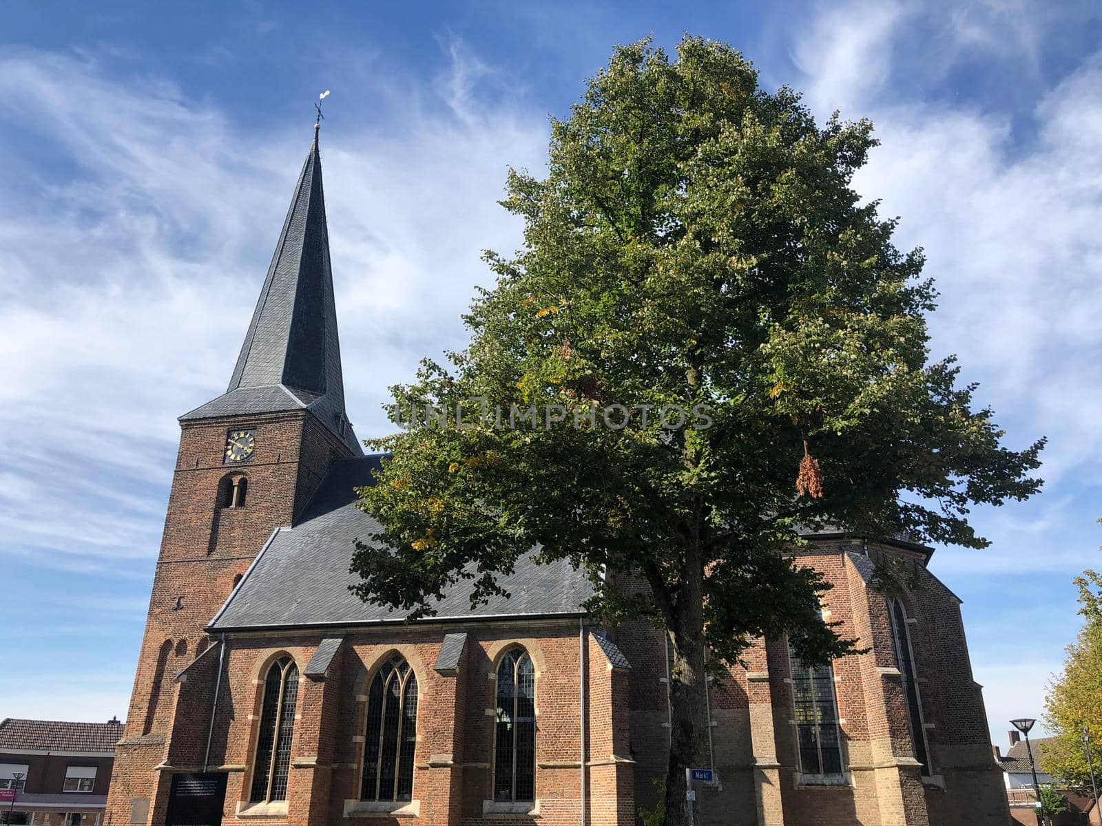 Church in Dinxperlo The Netherlands  by traveltelly