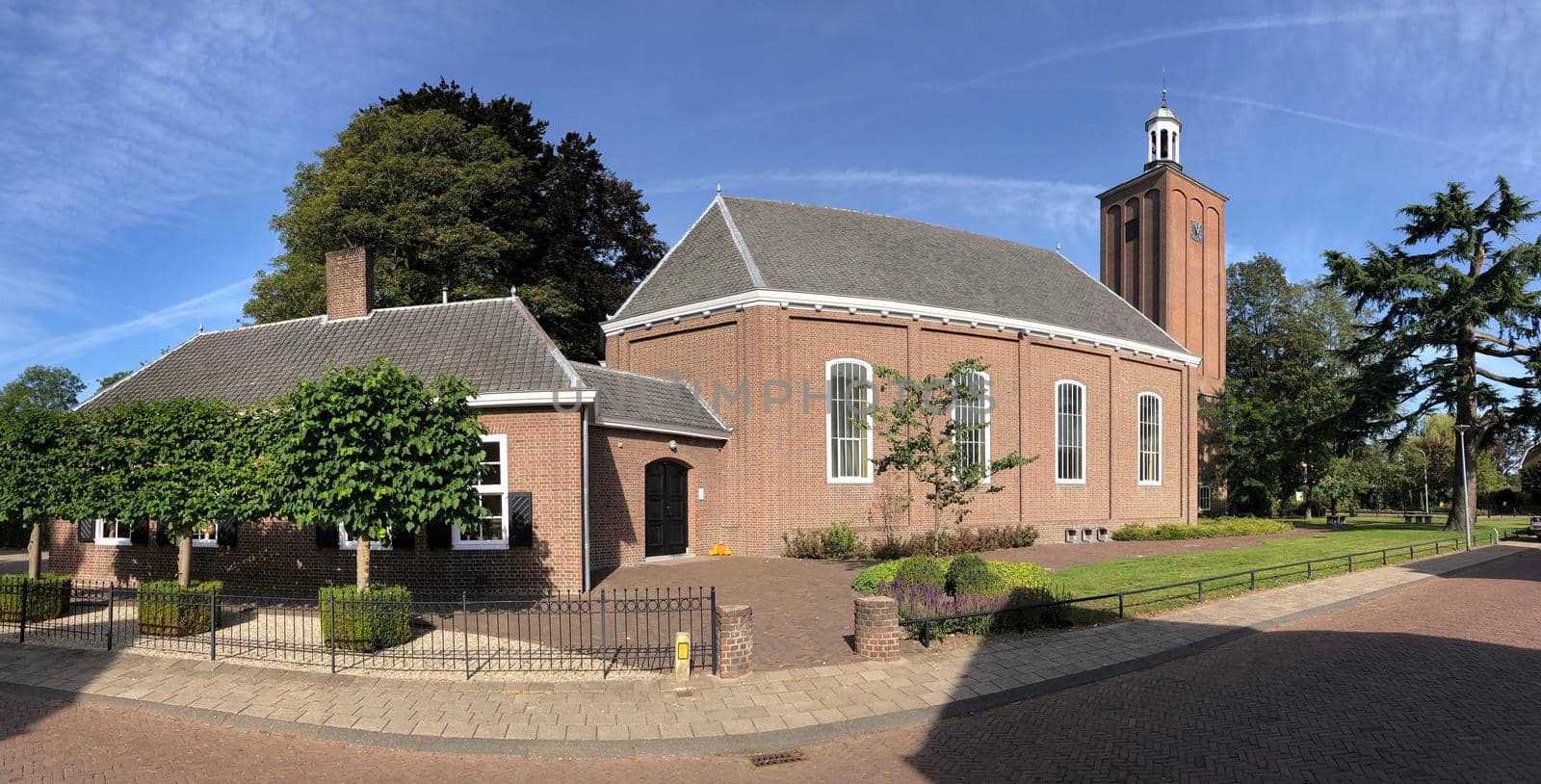 Panoramic from the Church in Halle by traveltelly