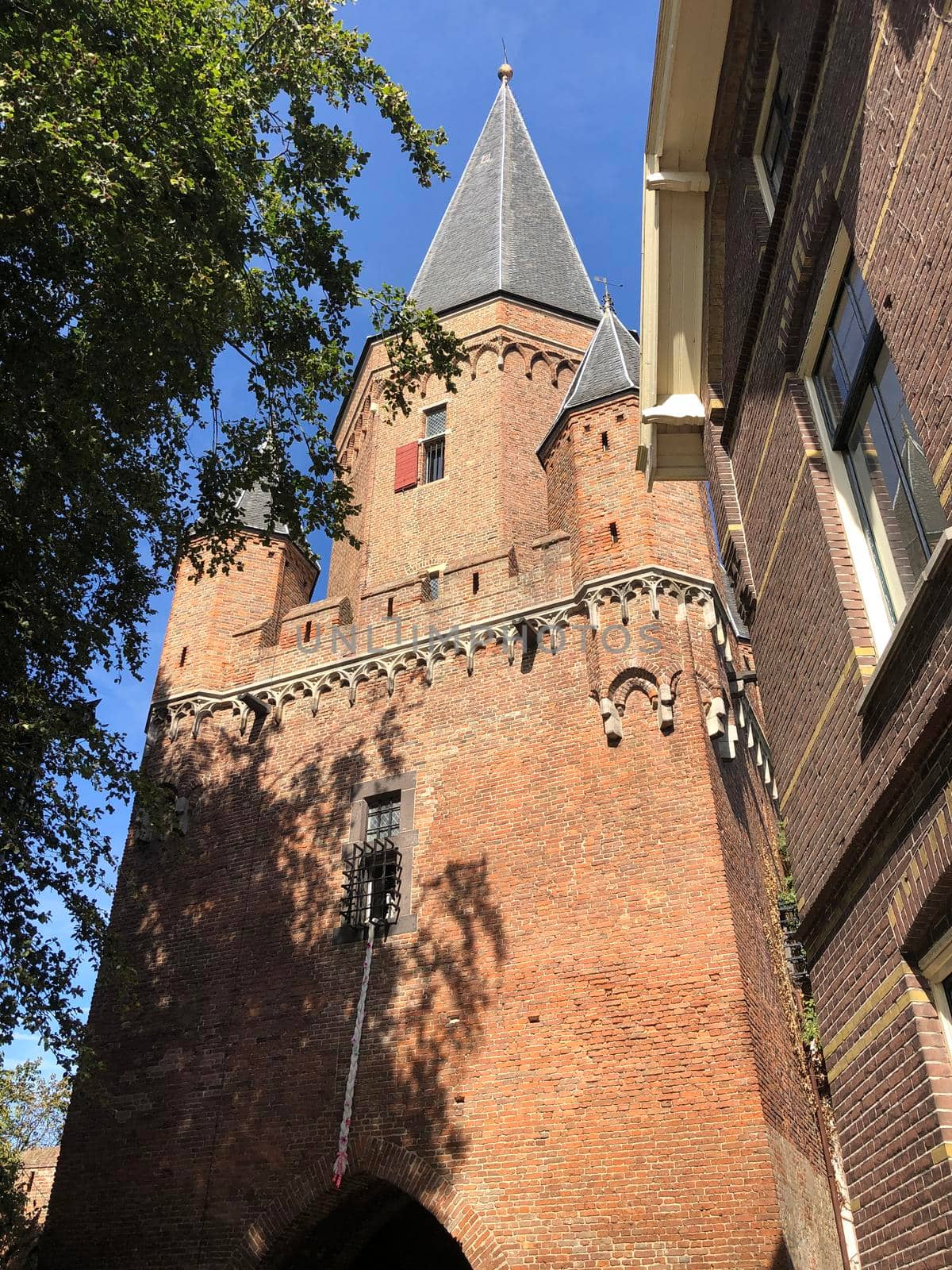 Architecture in the old town of Zutphen, Gelderland The Netherlands