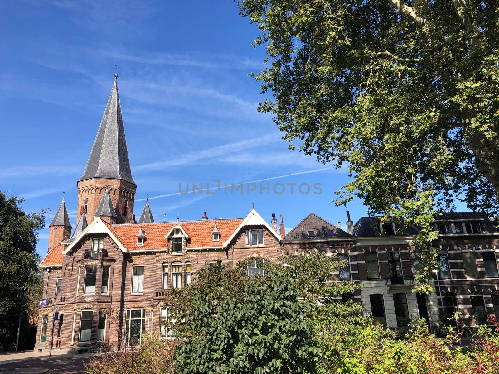 Architecture in the old town of Zutphen by traveltelly