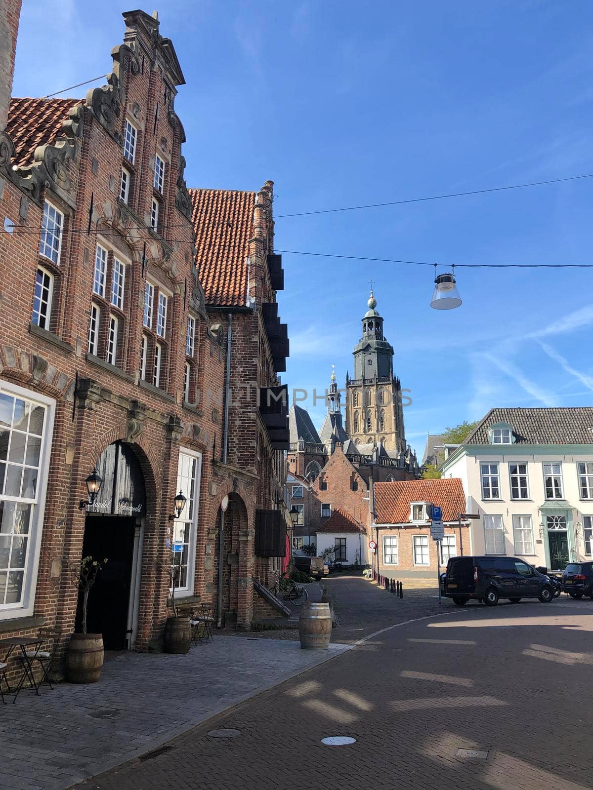 Architecture in the old town of Zutphen, Gelderland The Netherlands