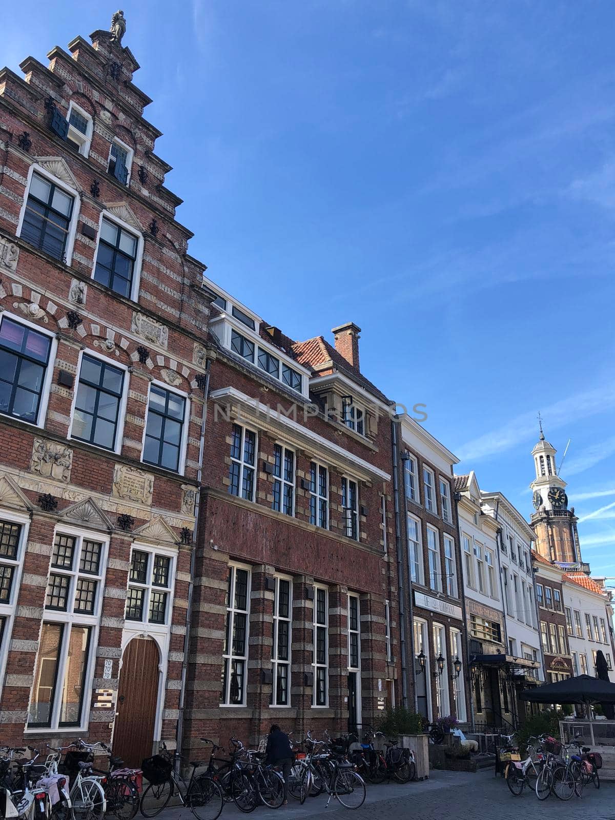 Architecture in the old town of Zutphen, Gelderland The Netherlands