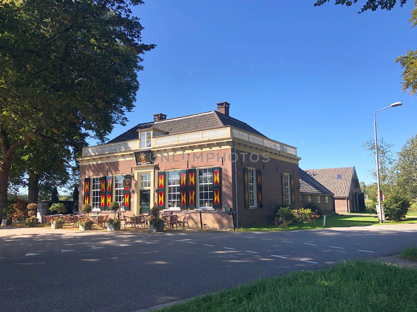 Restaurant 'Het Wapen van Heeckeren’ around Hummelo in Gelderland, The Netherlands