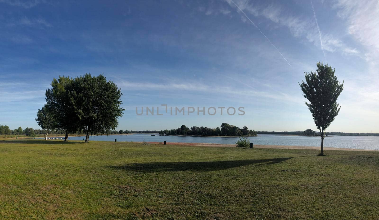 Lake de Bijland in Tolkamer, Gelderland, The Netherlands